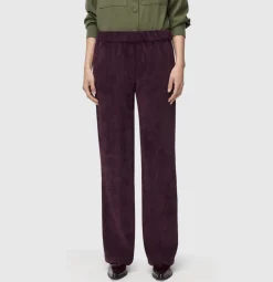 MAC JEANS - CHIARA, Fluid corduroy beeren