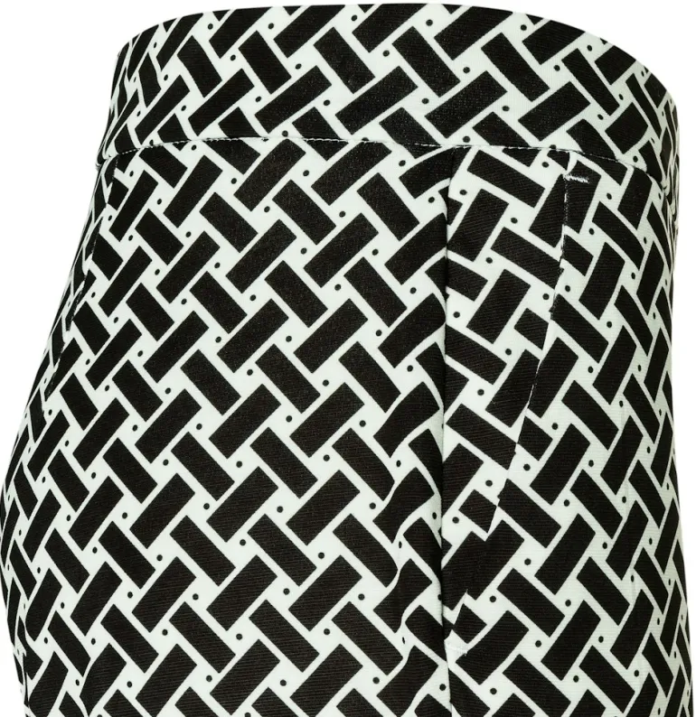MAC JEANS - CHIARA, Jersey print schwarz