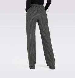 MAC JEANS - CHIARA, Premium fluid Flanell grau2