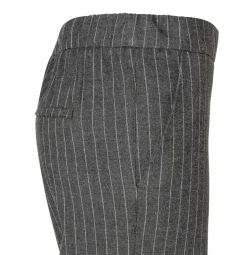 MAC JEANS - CHIARA, Premium fluid Flanell grau2