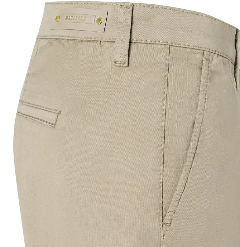 MAC JEANS - CHINO, Authentic stretch gabardine braun