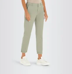 MAC JEANS - CHINO, Authentic stretch gabardine grün1