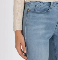MAC JEANS - DREAM BOOT, Authentic mega flex blau