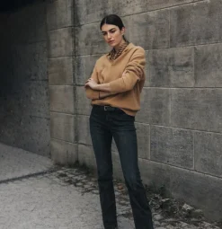 MAC JEANS - DREAM BOOT, Authentic mega flex schwarz
