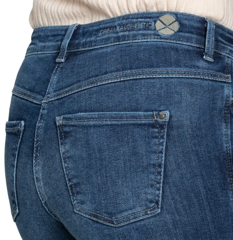 MAC JEANS - DREAM WIDE, Authentic mega flex cobalt authentic wash1