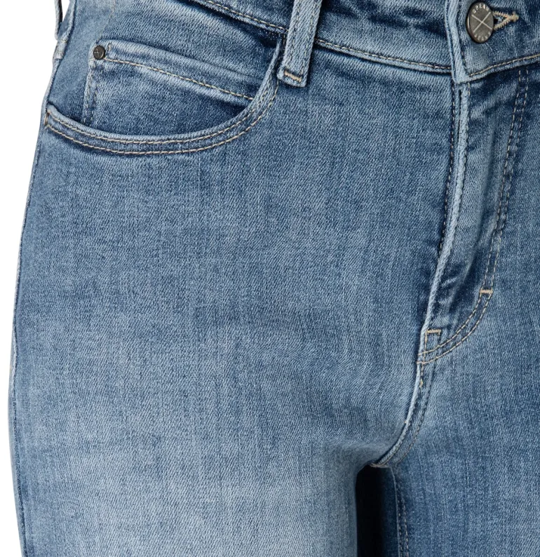 MAC JEANS - DREAM WIDE, Authentic mega flex blau