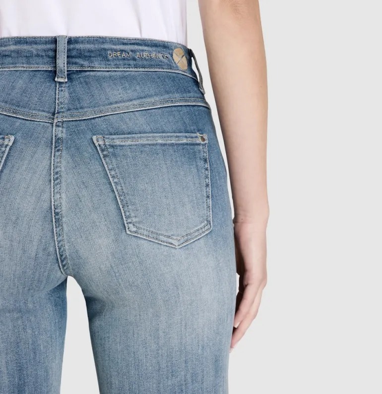 MAC JEANS - DREAM WIDE, Authentic mega flex blau