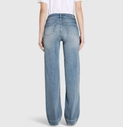 MAC JEANS - DREAM WIDE, Authentic mega flex blau