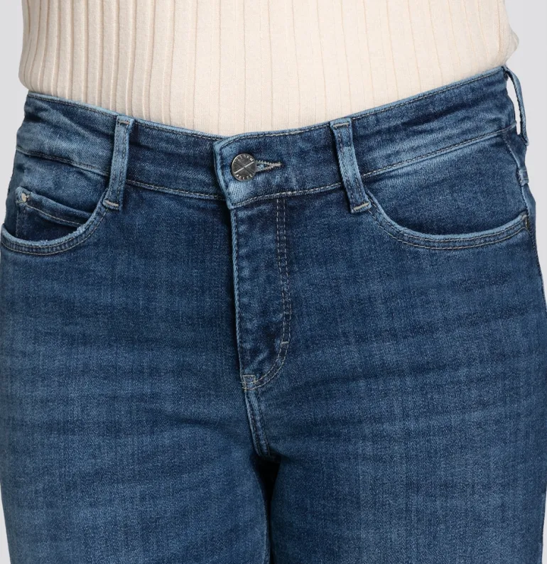 MAC JEANS - DREAM WIDE, Authentic mega flex blau