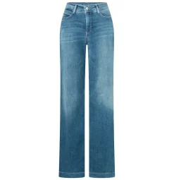 MAC JEANS - DREAM WIDE, DREAM Wonder light Denim blau