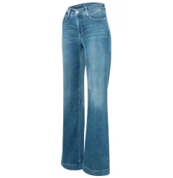 MAC JEANS - DREAM WIDE, DREAM Wonder light Denim blau