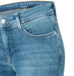 MAC JEANS - DREAM WIDE, DREAM Wonder light Denim blau