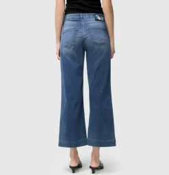 MAC JEANS - DREAM WIDE, DREAM Wonder light Denim blau
