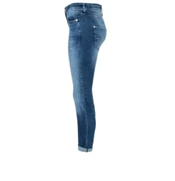 MAC JEANS - DRIVER PANTS, High stretch performance blau