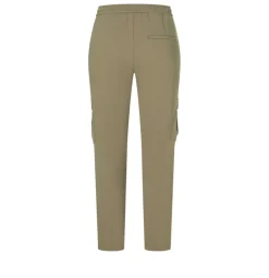 MAC JEANS - EASY, Floating crepe grün