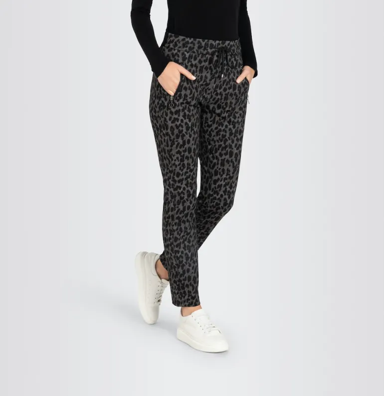 MAC JEANS - EASY, Light Jersey schwarz5