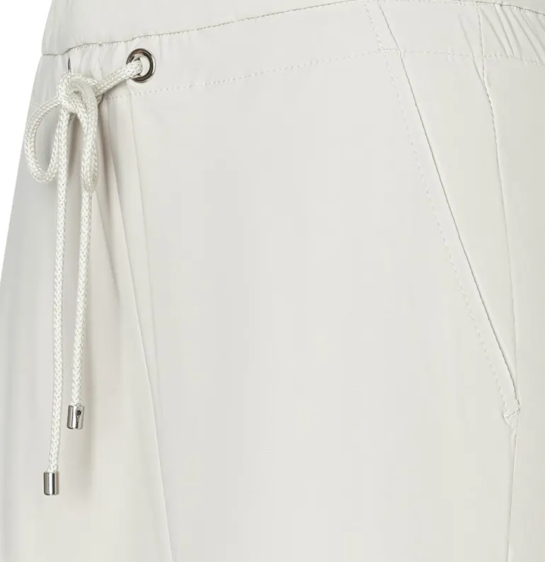 MAC JEANS - EASY WIDELEG, Premium techno stretch beige