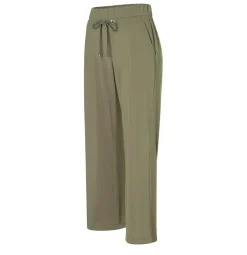MAC JEANS - EASY WIDELEG, Premium techno stretch grün