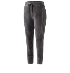 MAC JEANS - FUTURE, Cosy corduroy jersey grau