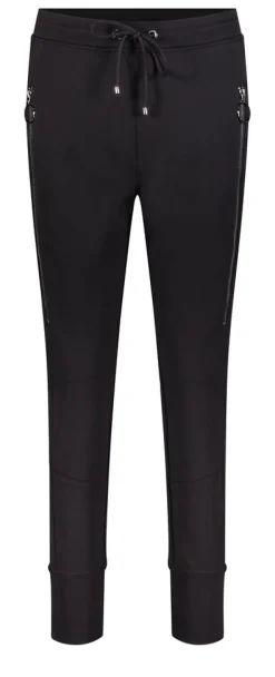 MAC JEANS - FUTURE, Stretch ribbon schwarz