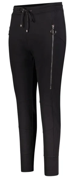 MAC JEANS - FUTURE, Stretch ribbon schwarz