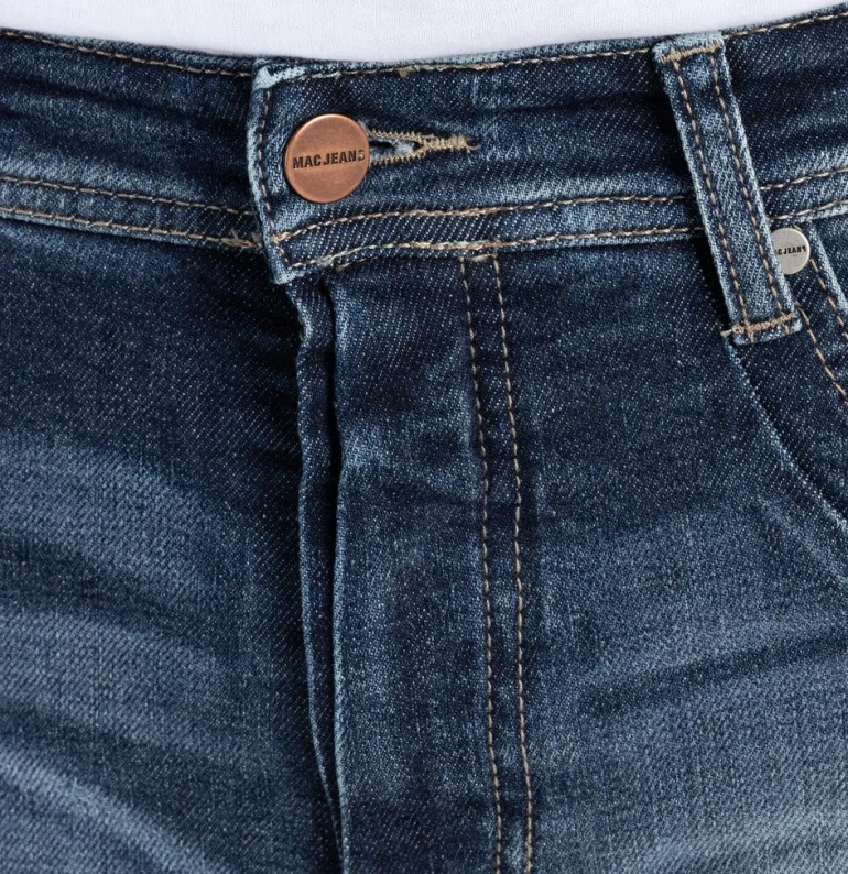 MAC JEANS - Garvin, 90s Denim blau4