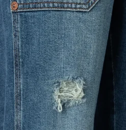 MAC JEANS - IOWA, Auth. comfort vintage denim blau
