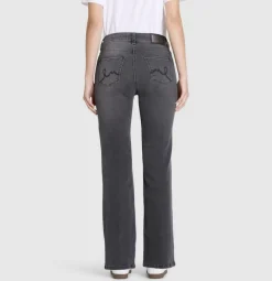 MAC JEANS - LAURA, Authentic Stretch Denim grau