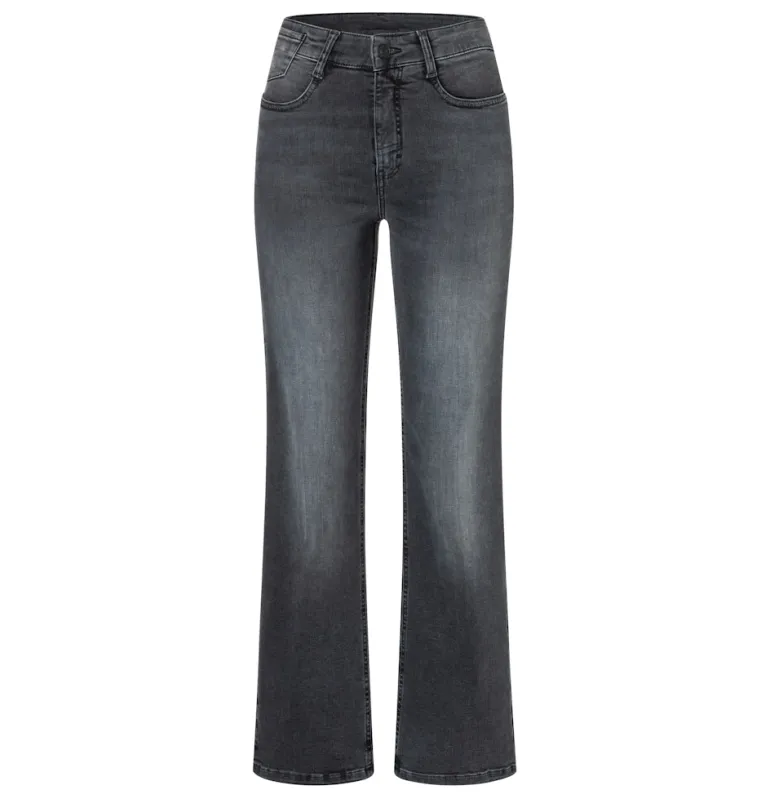 MAC JEANS - LAURA, Authentic Stretch Denim grau