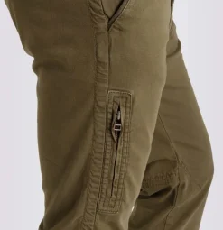 MAC JEANS - Lennox Worker, Canvas Stretch grün