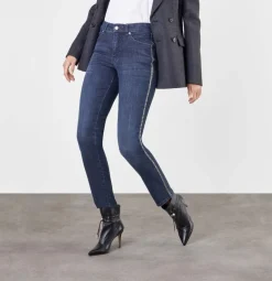 MAC JEANS - MELANIE glam galloon, PERFECT Fit Forever Denim blau