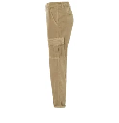 MAC JEANS - RICH CARGO, Baby soft corduroy grün