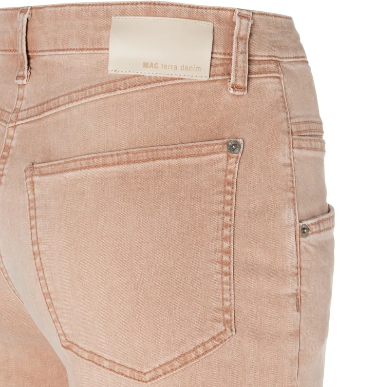 MAC JEANS - RICH CARROT, GOTS Terra denim rot