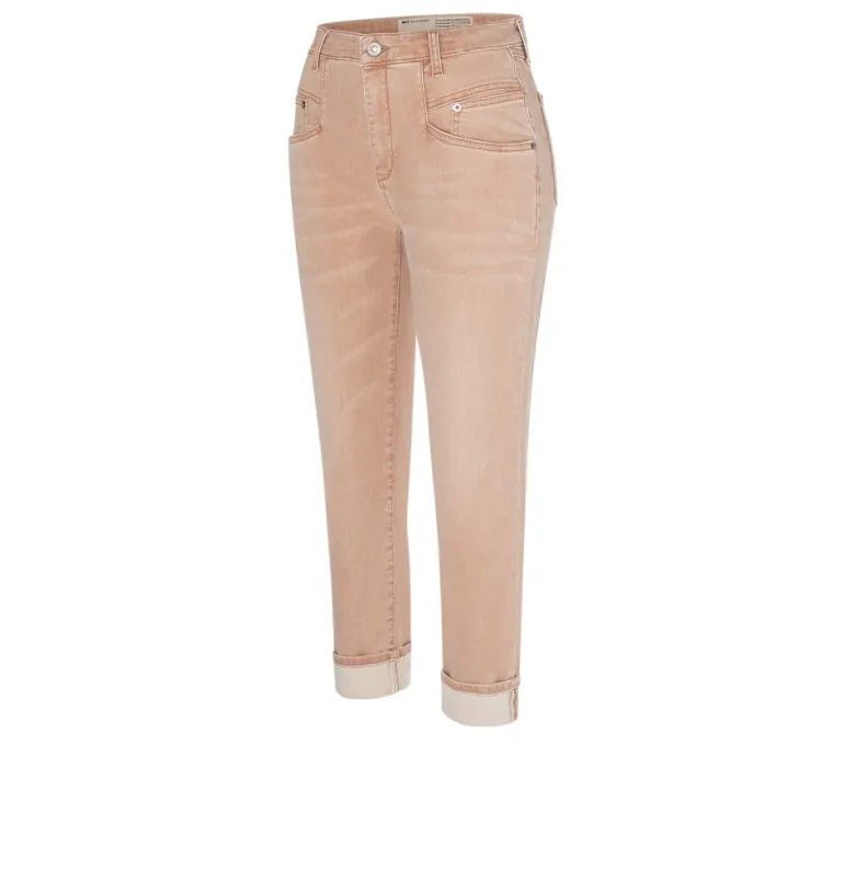 MAC JEANS - RICH CARROT, GOTS Terra denim rot