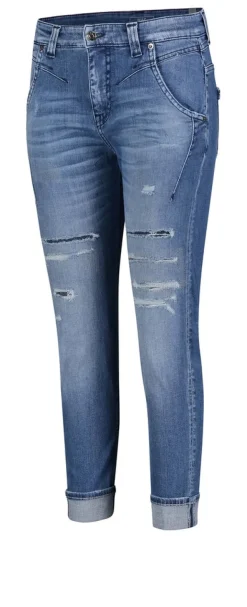 MAC JEANS - RICH , Organic Stretch Denim blau