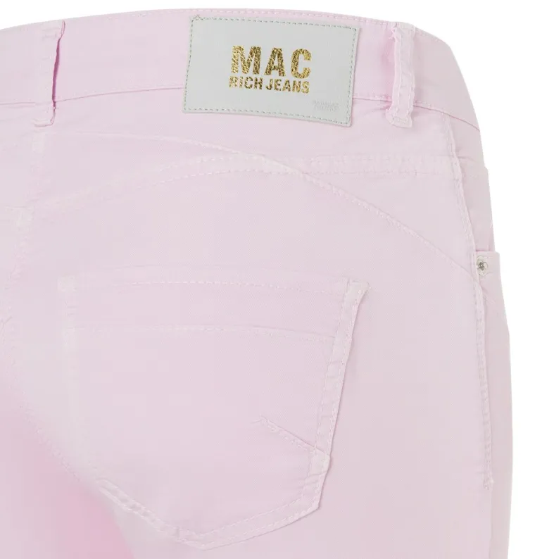 MAC JEANS - RICH SLIM, Authentic stretch gabardine rose-pinke-flieder