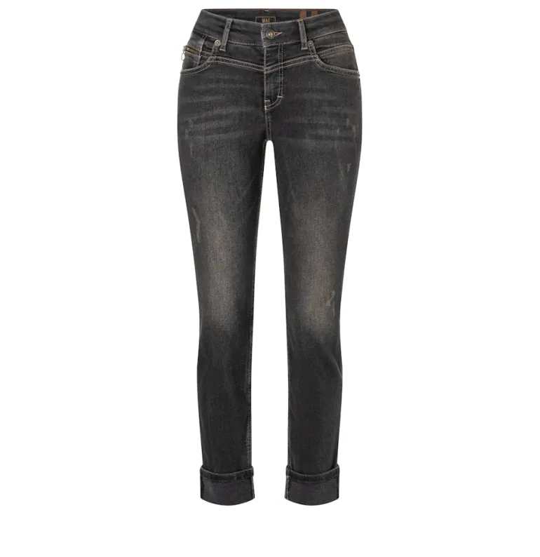 MAC JEANS - RICH SLIM, Light authentic denim schwarz