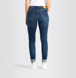 MAC JEANS - RICH SLIM, Light authentic denim dark blue net wash1
