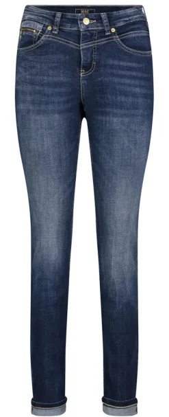 MAC JEANS - RICH SLIM, Light authentic denim dark blue net wash1