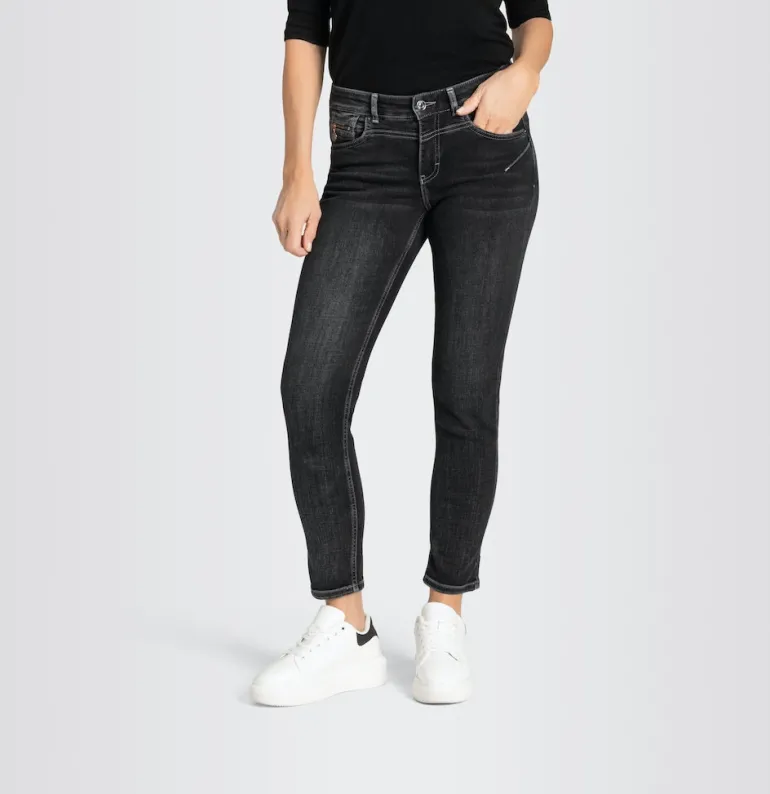 MAC JEANS - RICH SLIM, Light authentic denim grau