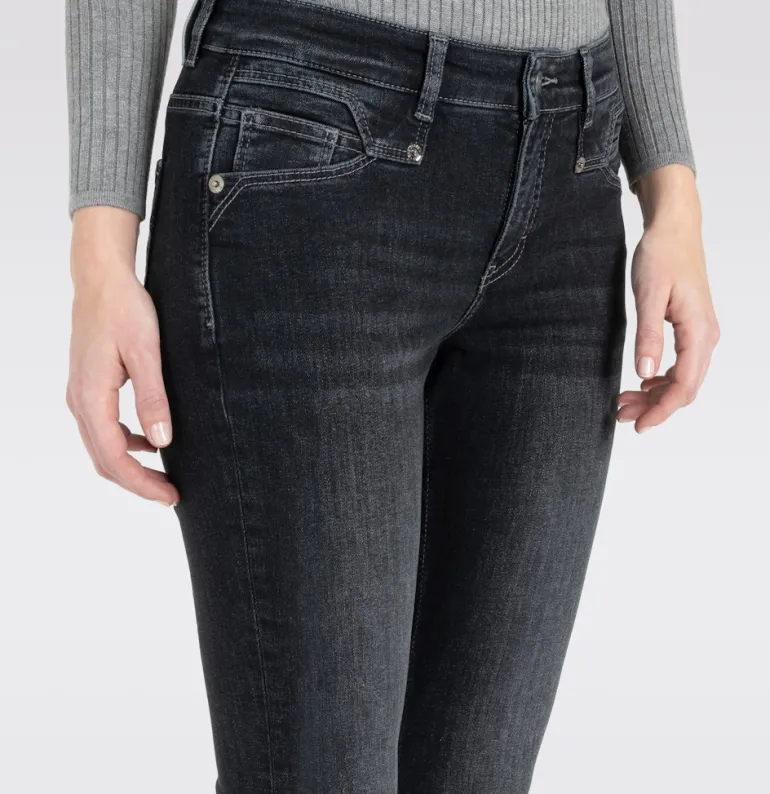 MAC JEANS - RICH SLIM, Light authentic denim grau