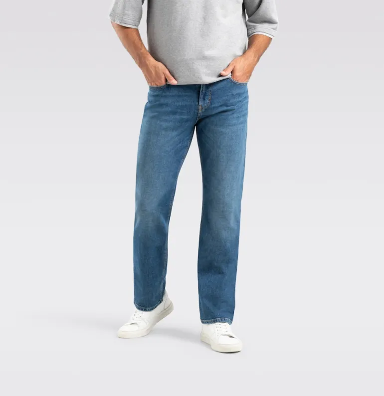 MAC JEANS - Rick, Vintage Denim blau2