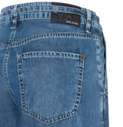 MAC JEANS - WENDY, Fluid tencel blau