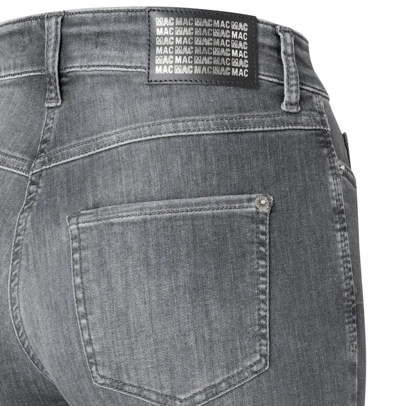 MAC JEANS - WIDE, Authentic Stretch Denim grau