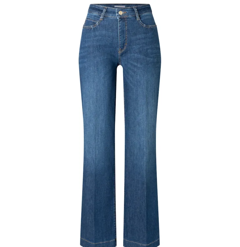 MAC JEANS - WIDE, Authentic Stretch Denim blau6