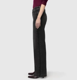MAC JEANS - WIDE, Authentic Stretch Denim schwarz