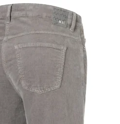 MAC JEANS - WIDE, Baby soft corduroy grau