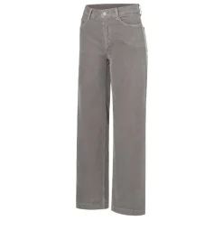 MAC JEANS - WIDE, Baby soft corduroy grau