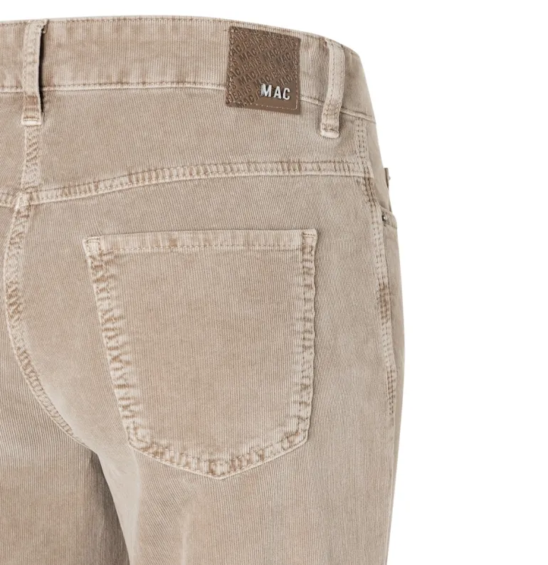 MAC JEANS - WIDE, Baby soft corduroy beige