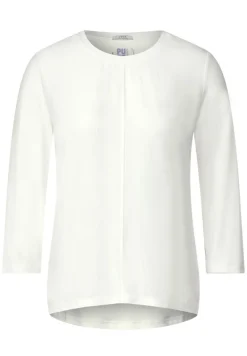 Materialmix Shirt vanilla white